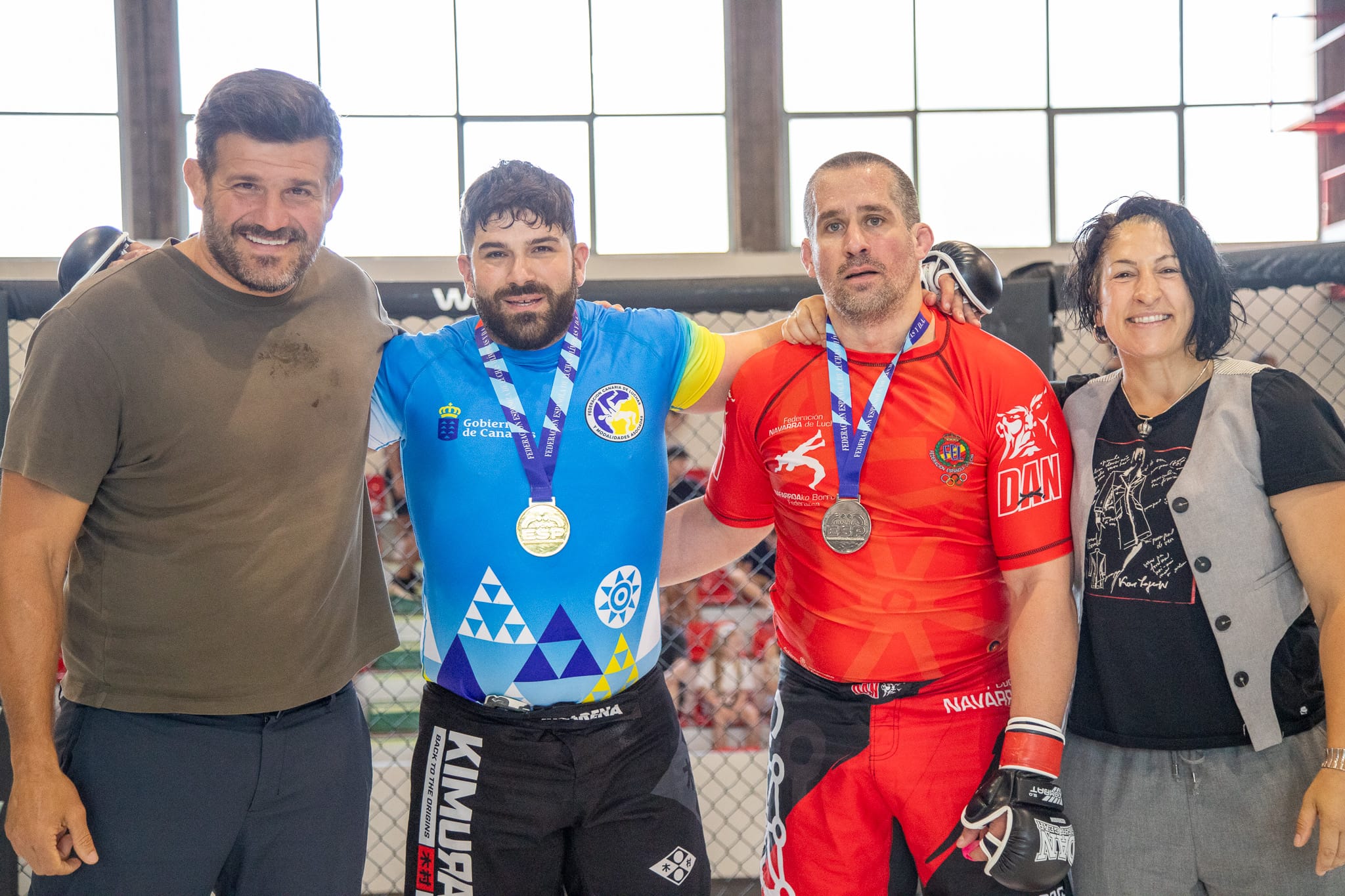 Plata para Santyago D&iacute;az en el Campeonato de Espa&ntilde;a S&eacute;nior de MMA